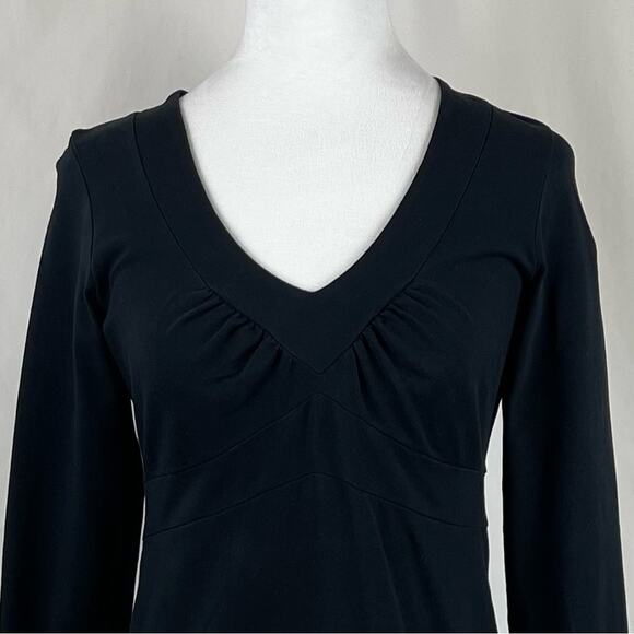 Athleta Black Gathered Bodice GorpCore Athletic Wear Dress NWOT Size S - Picture 2 of 12